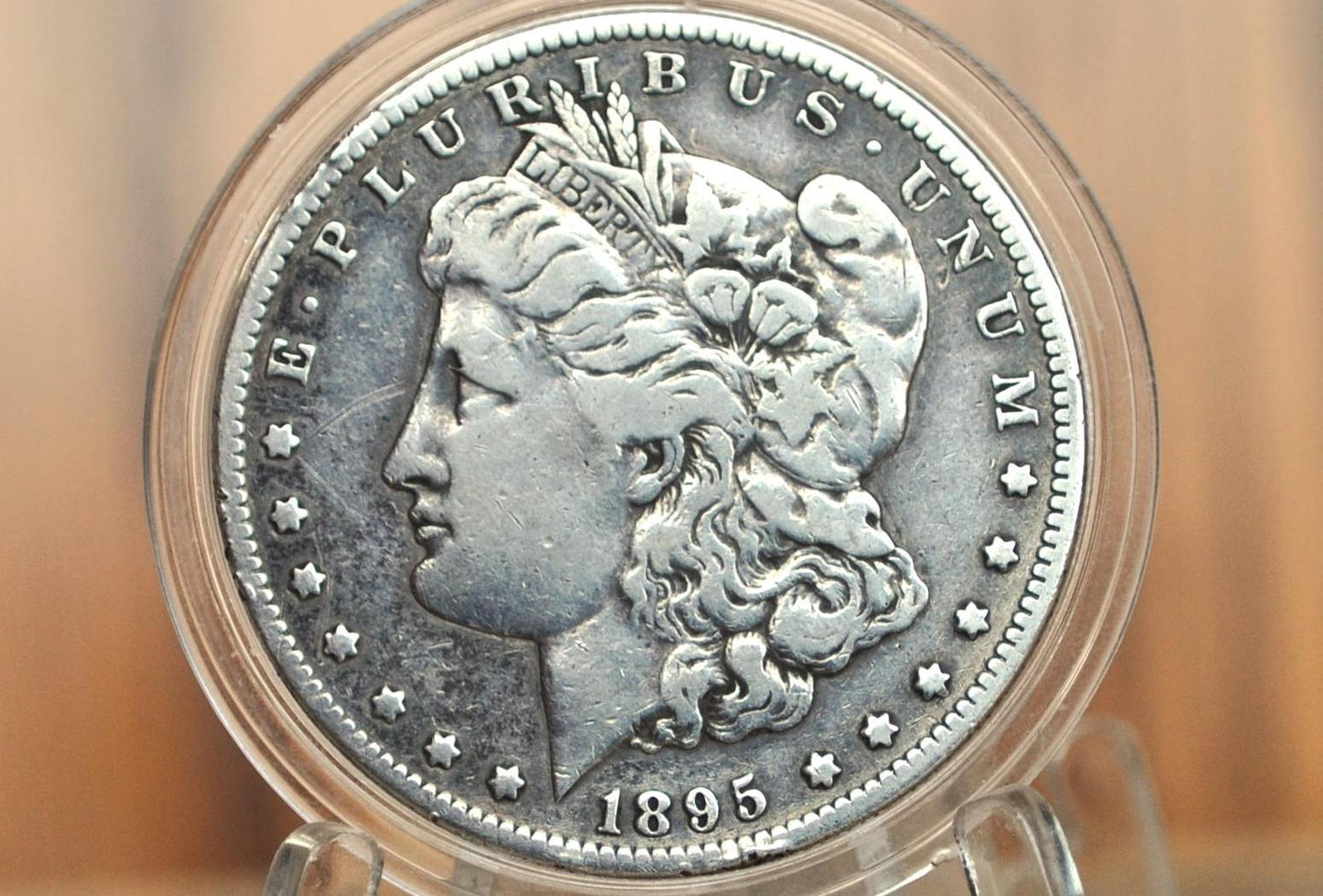 1895-S Morgan Dollar, Authentic Semi-Key Date - VF Details - 1895 S Morgan Silver Dollar 1895S Silver Dollar, Tough Date