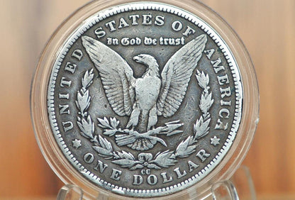 1891-CC Morgan Silver Dollar - VF (Very Fine) Grade / Condition - Carson City Mint - 1891CC Morgan Silver - 1891 CC Morgan Dollar