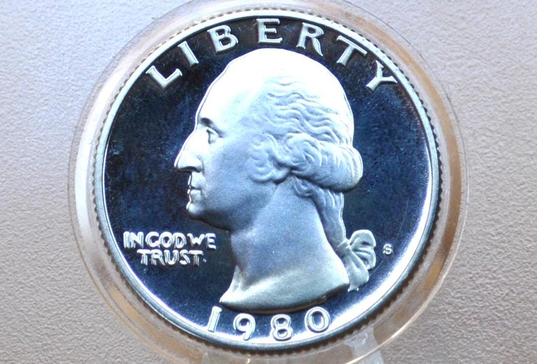 Washington Proof Quarters - Choose by Date! Proof Strike Washington Quarter