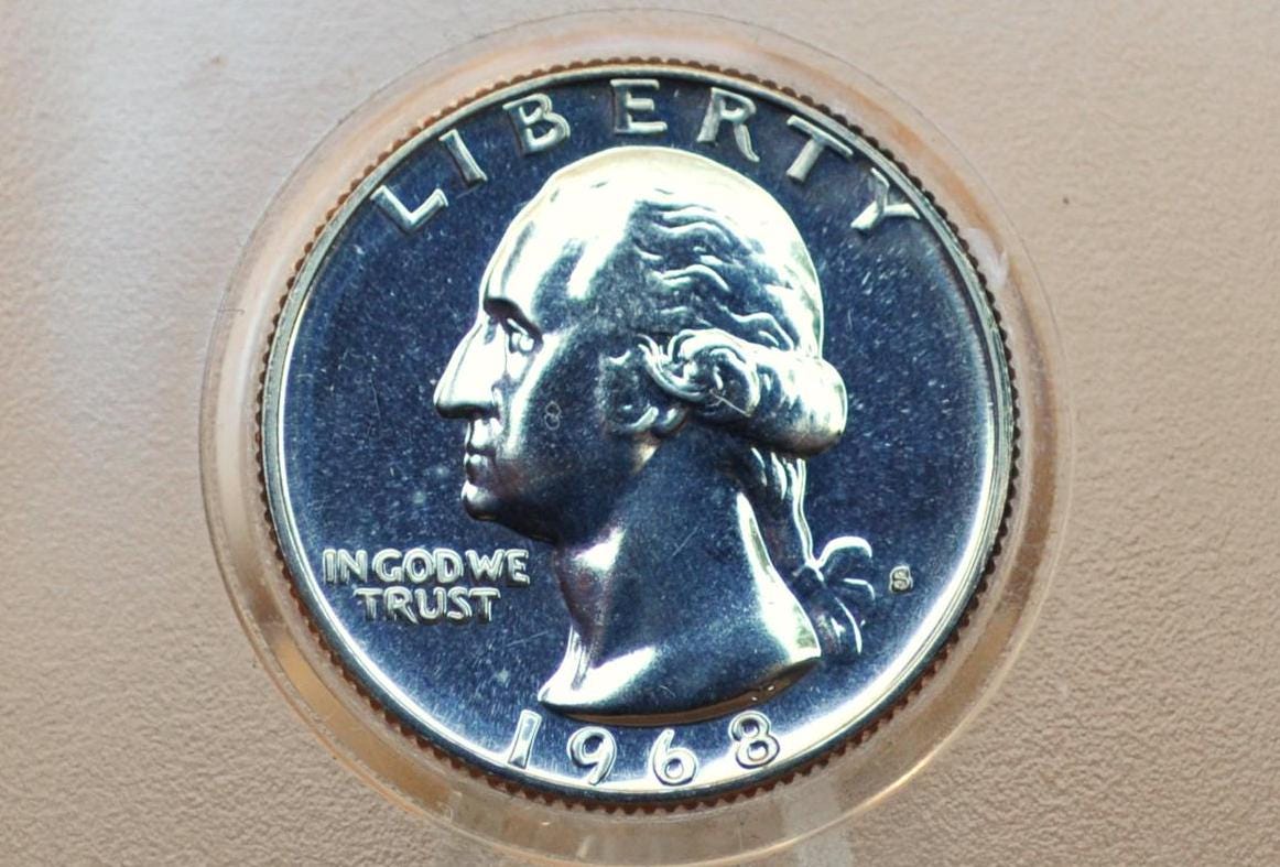 Washington Proof Quarters - Choose by Date! Proof Strike Washington Quarter