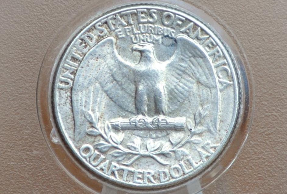 1937 Washington Silver Quarter - Choose By Grade - 1937 P Washington Quarter Philadelphia Mint 1937 Quarter