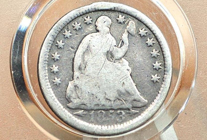 1853 Half Dime - VG - 1853 Seated Liberty Half Dime - Early American Coin - 1853 Silver Half Dime Liberty Seated