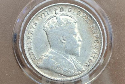 1909 Canadian Ten Cent - Choose by Coin / Grade - Victorian Leaves (Small / Narrow) 10 Cent Canada 1909 10 Cent Silver - 1909 Dime Canada