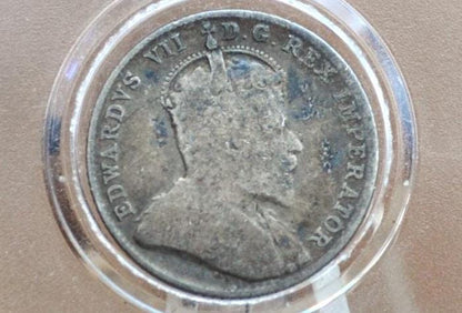 1909 Canadian Ten Cent - Choose by Coin / Grade - Victorian Leaves (Small / Narrow) 10 Cent Canada 1909 10 Cent Silver - 1909 Dime Canada