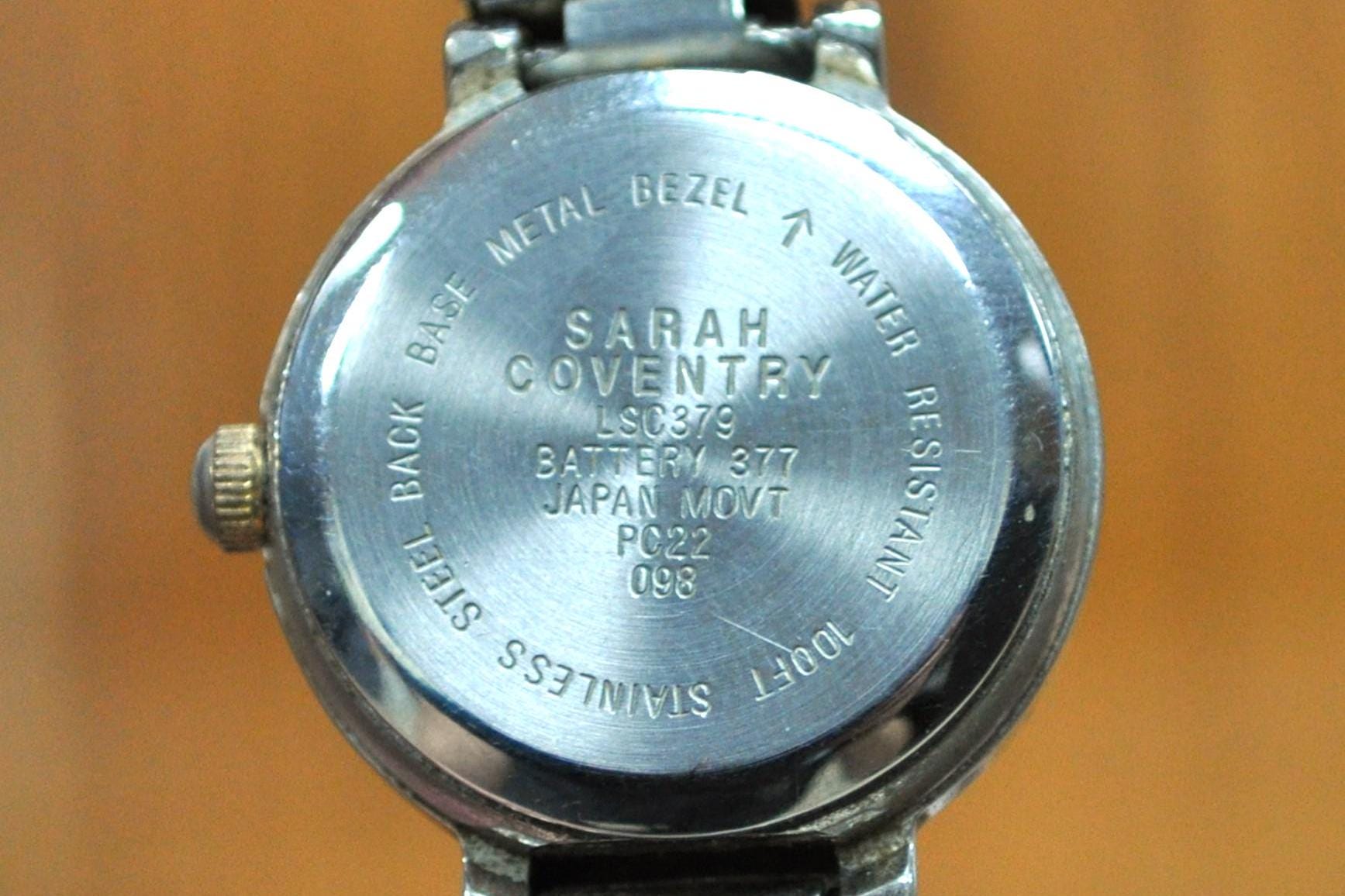 Antique Sarah Coventry Ladies Quartz Watch - Vintage Quartz Ladies Watch