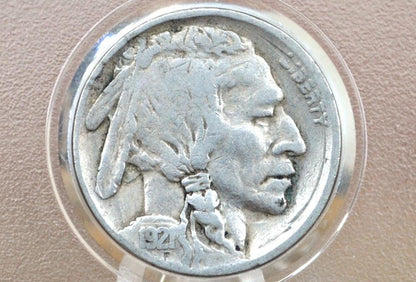 1921 Buffalo Nickel - F-XF (Fine to Extremely Fine) Condition; Choose by Grade - Philadelphia Mint - 1921 P Indian Head Nickel 1921 P