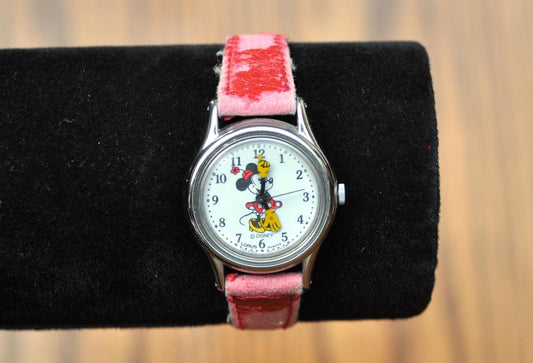Antique Disney Lorus Quartz Minnie Mouse Watch - Collectible Vintage Disney Watch/ Minnie Mouse Watch - Must have for Disney Collectors