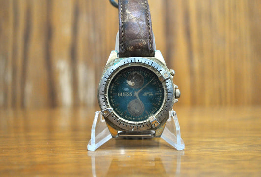 Antique Guess Gold 2 Toned Quartz Watch - Vintage Quartz Watch - Not Working