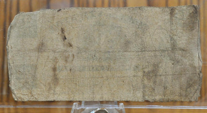 1861 Town of Staunton 25 Cent Fractional Obsolete Note - VF (Very Fine) - Civil War Era Virginia Obsolete - 1861 Staunton Twenty-Five Cents