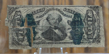 3rd Issue 50 Cent Fractional Note Fr#1331 G/VG Grade / Condition - Third Issue Fractional Note Fifty Cent Fr1331