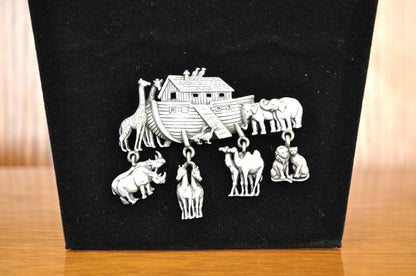 Awesome Pin! - JJ Jonette Noah's Ark Animal Pin - JJ Jewelry