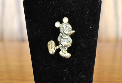 Vintage Disney Mickey Mouse Pin! - Stamped "Disney" - Collectible Vintage Disney Pin / Broach, Mickey Mouse Jewelry