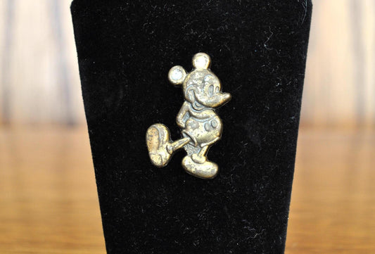 Vintage Disney Mickey Mouse Pin! - Stamped "Disney" - Collectible Vintage Disney Pin / Broach, Mickey Mouse Jewelry
