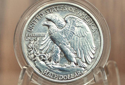 1916 Walking Liberty Silver Half Dollar - G (Good) - Key Date - Philadelphia Mint - 1916P WLH - Half Dollar 1916 Liberty Walking Half