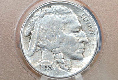 1935-S Buffalo Nickel - VG-AU (Very Good to About Uncirculated) Grades; Choose by Grade San Francisco Mint - 1935 S Indian Head Nickel 1935S