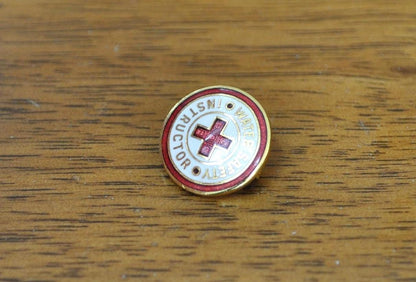 Amazing Red Cross Water Safety Instructor Pin - Collectible American Red Cross Pin Water Safety Instructor - American Red Cross Antique
