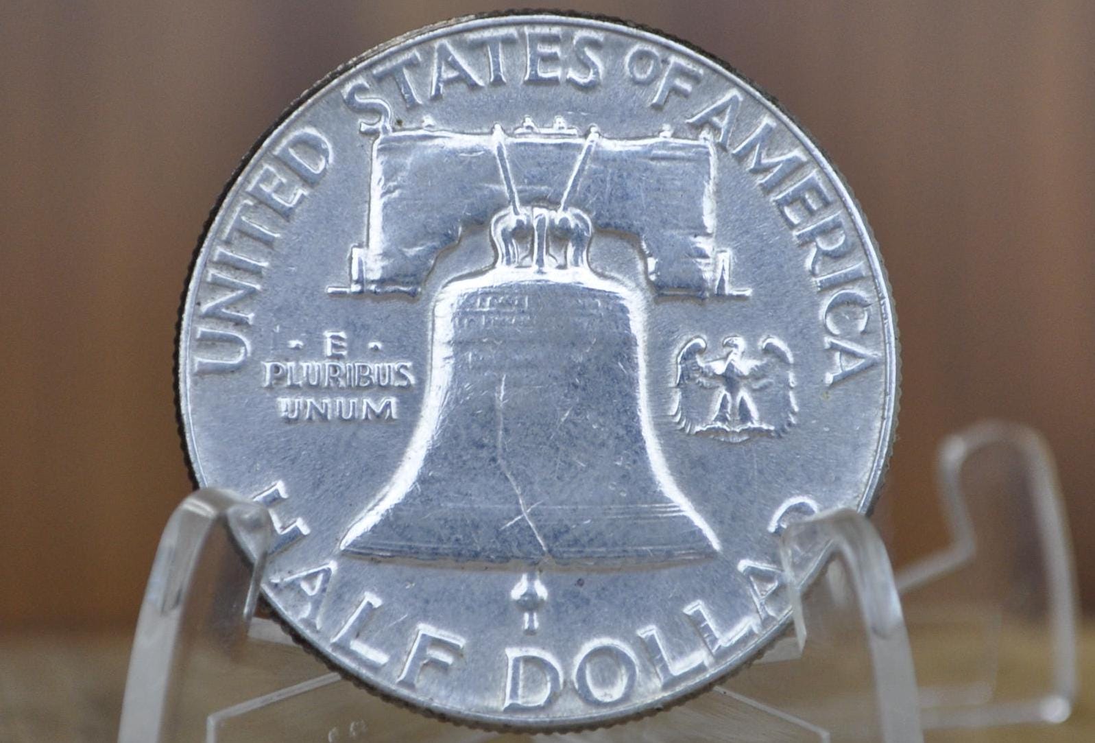 1949-S Franklin Half Dollar - F-AU (Fine to About Unc.) Choose by Grade - 1949S Ben Franklin Silver Half Dollar 1949 S - San Francisco Mint