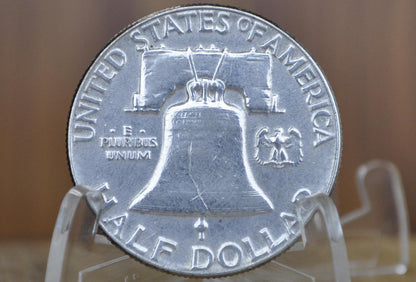 1949-S Franklin Half Dollar - F-AU (Fine to About Unc.) Choose by Grade - 1949S Ben Franklin Silver Half Dollar 1949 S - San Francisco Mint