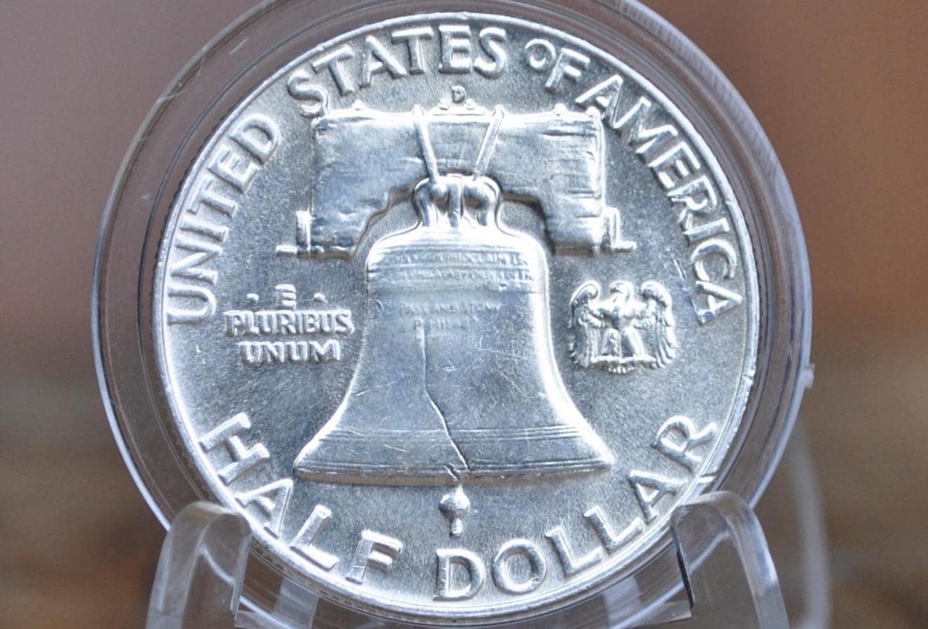 1951 P,D,S Franklin Silver Half Dollar - Choose By Grade & Mint! - 1951 S Franklin Half Dollar 1951 D Half Dollar 1951P Half 1951S