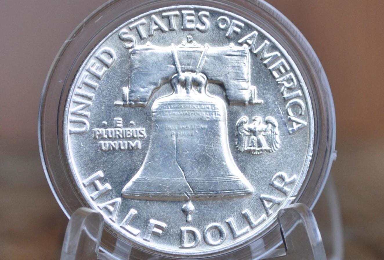 1951 P,D,S Franklin Silver Half Dollar - Choose By Grade & Mint! - 1951 S Franklin Half Dollar 1951 D Half Dollar 1951P Half 1951S