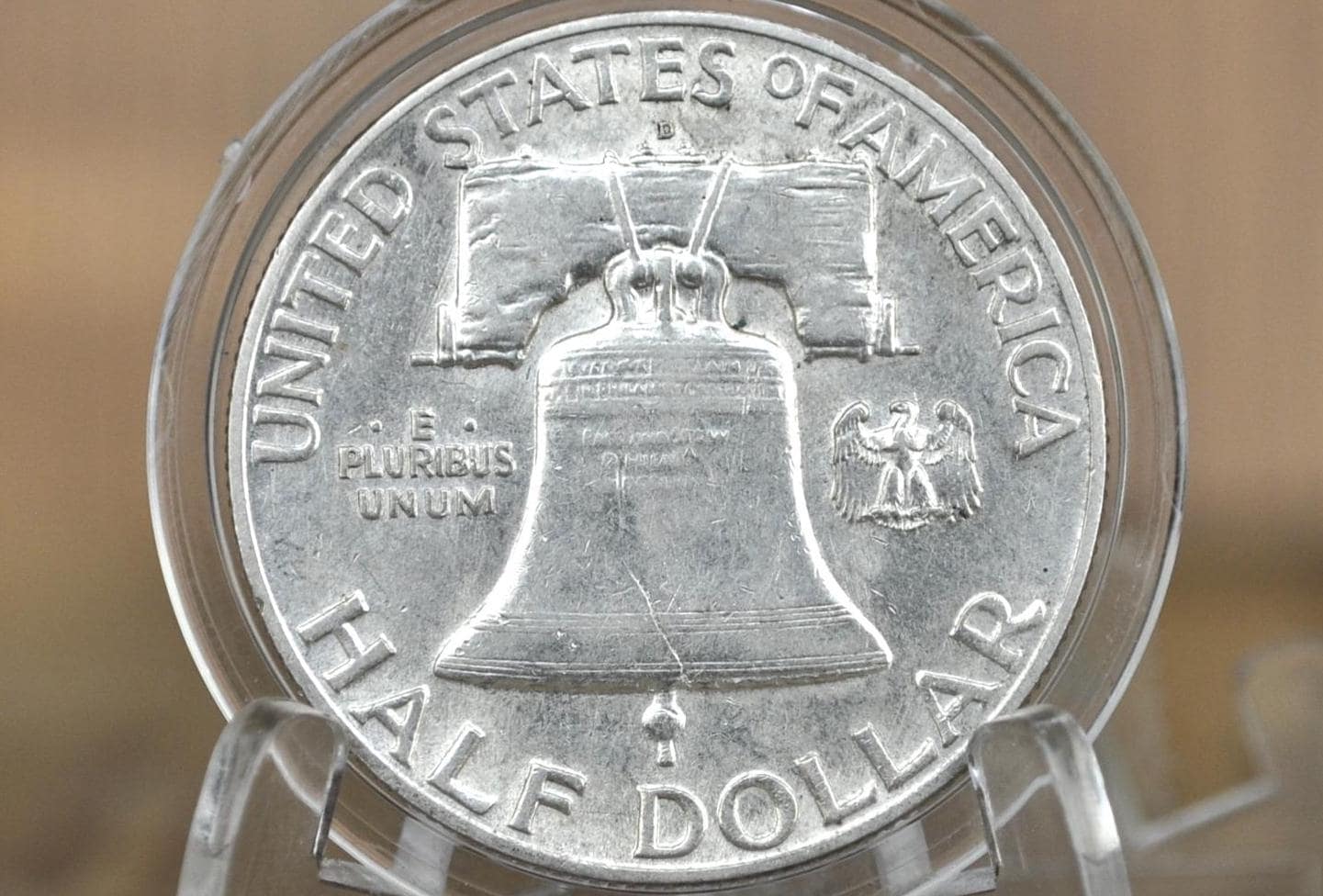 1952 Franklin Silver Half Dollar - Philadelphia Mint - Silver Half Dollar - 1952-P Benjamin Franklin Half Dollar - 1952 P Franklin Half