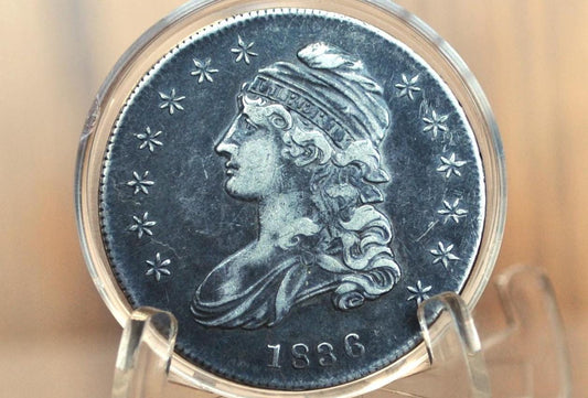 1836 Capped Bust Half Dollar - XF (Extremely Fine); Great Coin - 1836 Half Dollar US Half Dollar 1836 Early American Coin