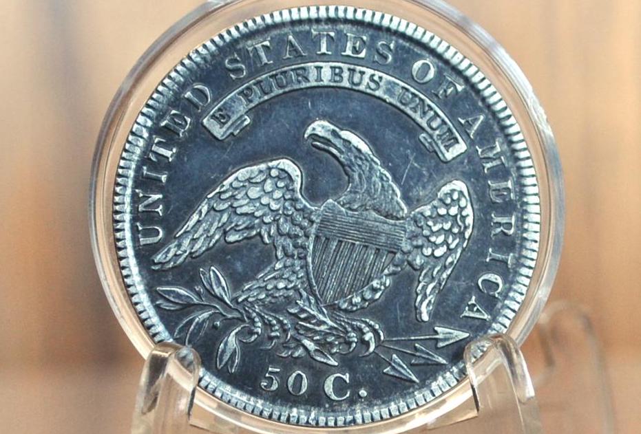 1836 Capped Bust Half Dollar - XF (Extremely Fine); Great Coin - 1836 Half Dollar US Half Dollar 1836 Early American Coin