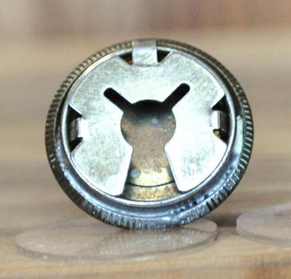 Vintage Peru 1/2 Sol De Oro Llama Coin Button - 1960s Issue Peru Sol de Oro Coin - Vintage Peru Llama Coin Coat Button