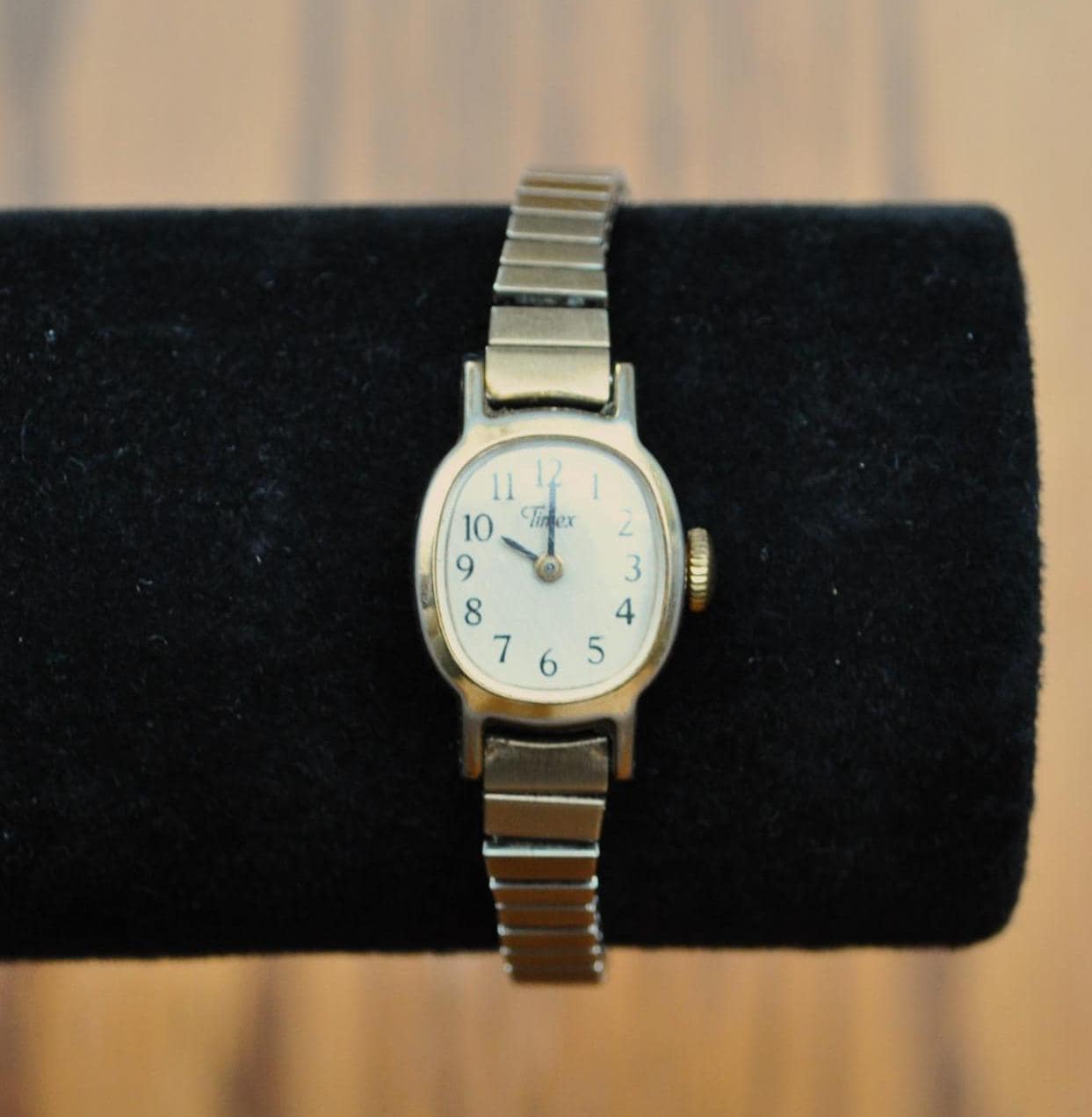 Vintage Timex Classic Gold-Tone Windup Watches - Do Not Work - Expandable Bands, Choice of Design - Cool Timex Gold Manual Ladies Watch
