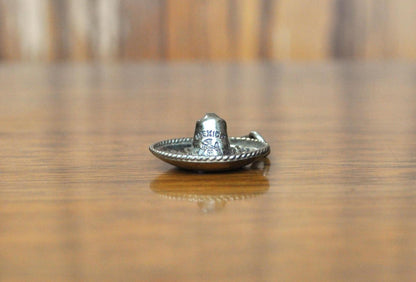 Vintage Sterling Silver 925 Mexico Art Eagle Sombrero Charm - Vintage 925 Mexico Eagle Sombrero Charm - Vintage Sombrero Sterling Silver