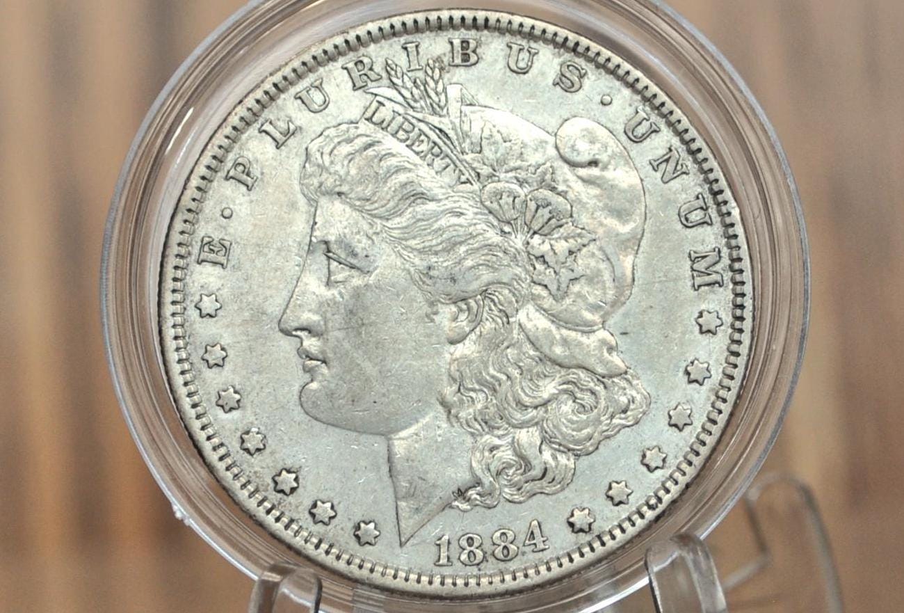 1884 Morgan Silver Dollar - Choose by Grade/Condition - Philadelphia Mint - Silver Dollar 1884 P - 1884 P Morgan Dollar