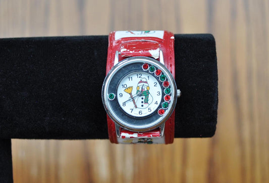 Antique Frosty The Snowman Watch - Snowman Watch - Does Not Work!