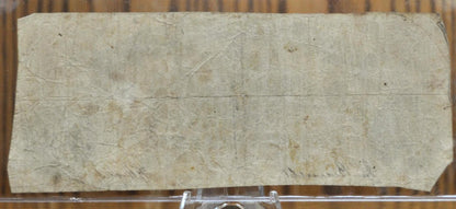 1862 Virginia Treasury Note 1 Dollar Obsolete Banknote - Virginia Confederate Currency - May 15 1862 One Dollar VA Civil War Era Bank Note