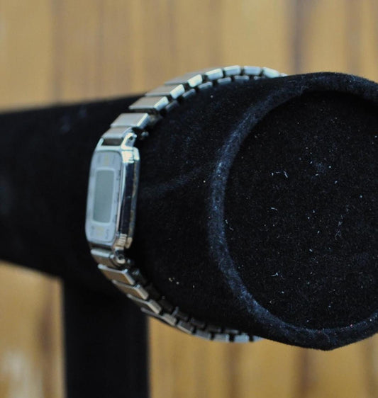 Vintage Timex T-Cell Digital Analog Watch - Working, New Battery - Expandable Band - Timex Working Digital Quartz Illusion Watch