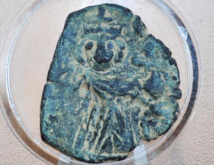 641-668 Byzantine Empire Constans II Follis Coin - Ancient Coins - Great Condition -