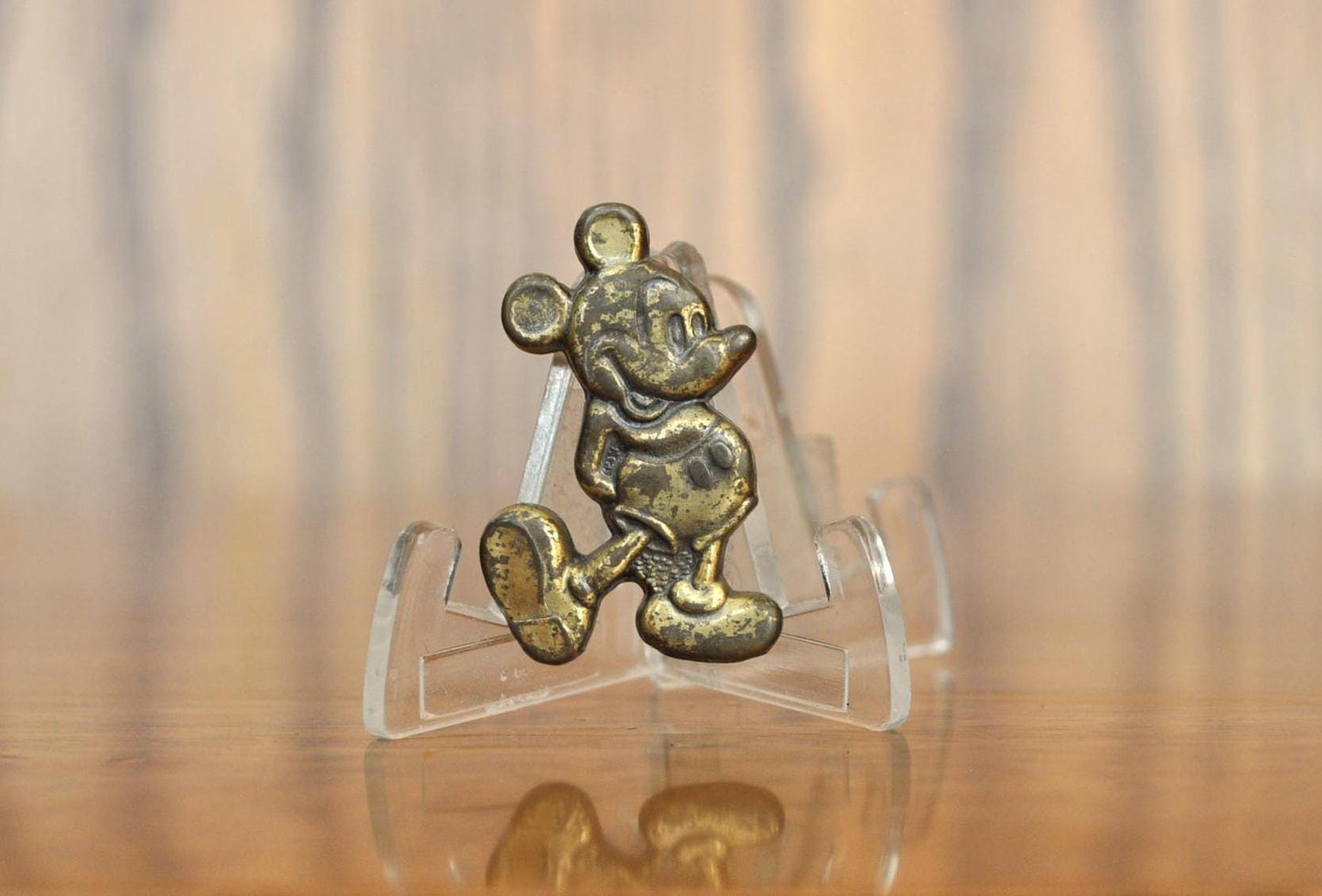 Vintage Disney Mickey Mouse Pin! - Stamped "Disney" - Collectible Vintage Disney Pin / Broach, Mickey Mouse Jewelry
