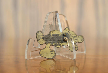 Vintage Disney Mickey Mouse Pin! - Stamped "Disney" - Collectible Vintage Disney Pin / Broach, Mickey Mouse Jewelry