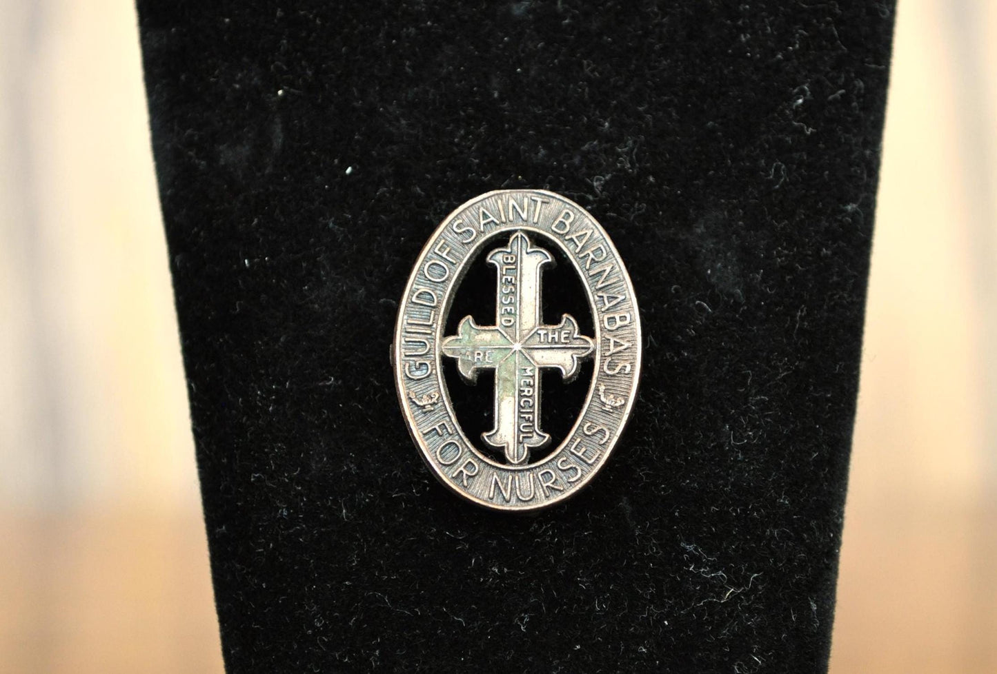 Rare Saint Barnabas Nurses Guild Pin - Religious Nurse Pin - Religious Medal - Saint Barnabas Guild Pin