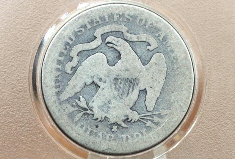 1888-S Seated Liberty Quarter - Good - 1888 S Silver Quarter / 1888 Liberty Seated Quarter - Lower Mintage Date