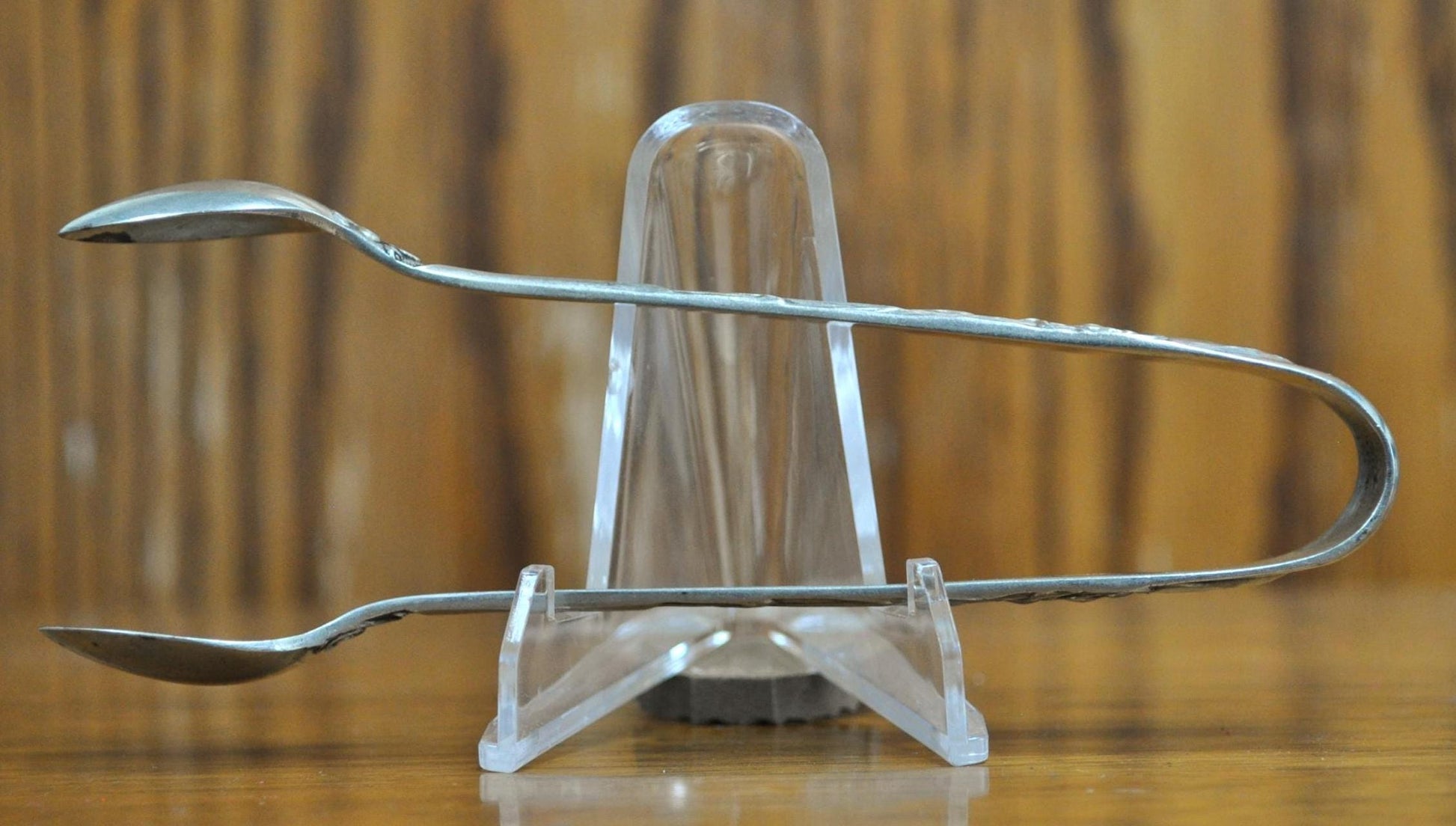 Vintage EPNS Silver Plated Floral Design Victorian Sugar Tongs - Antique Victorian Spoon Shaped Electroplated Floral Sugar Tongs