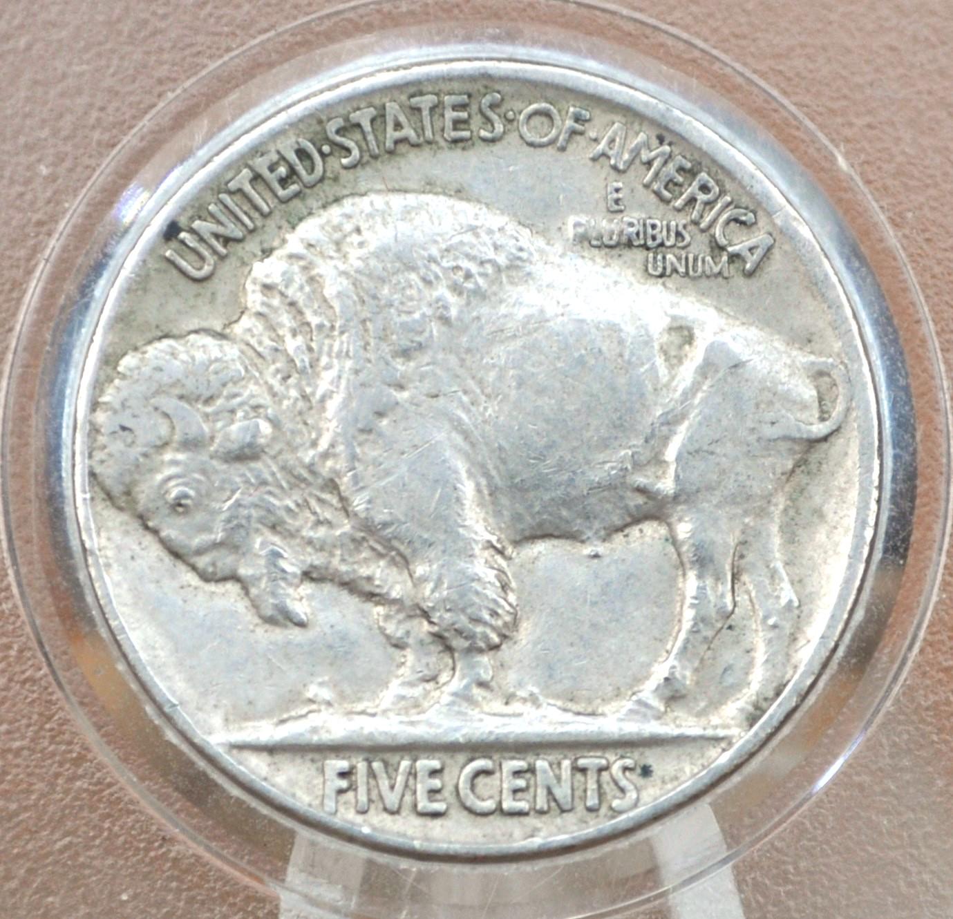 1935 Buffalo Nickel - VF-AU (Very to About Uncirculated) Grades; Choose by Grade - Buffalo Nickels 1935 Indian Head Nickel - Higher grades