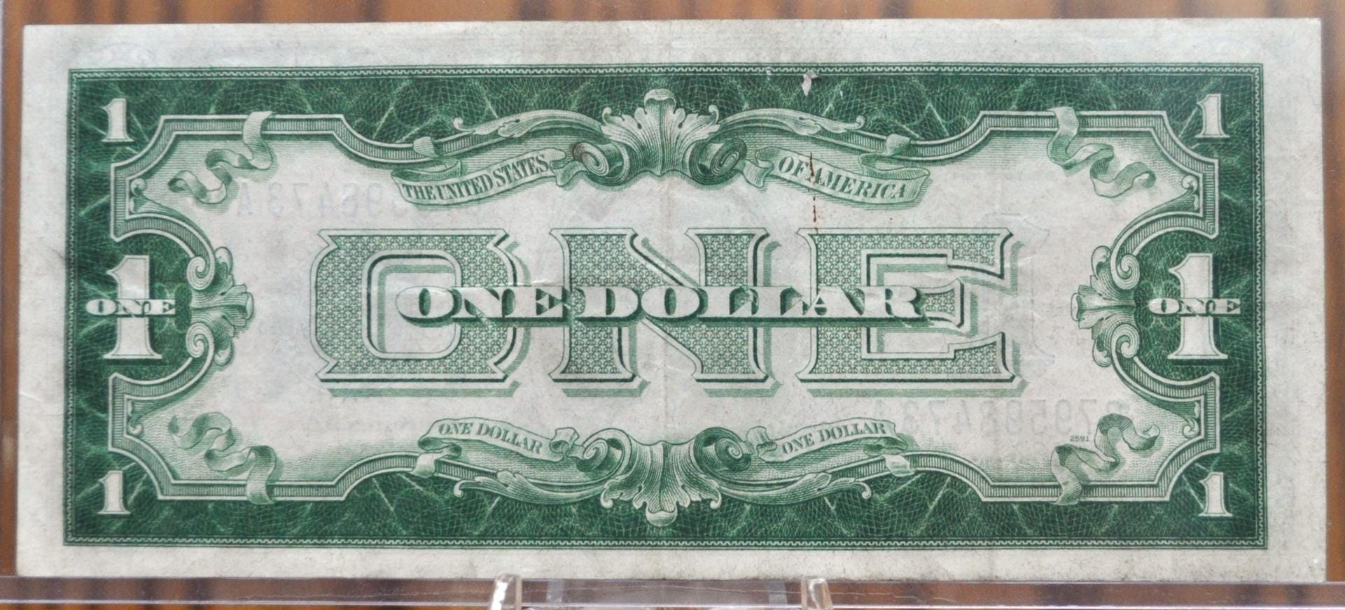 1934 1 Dollar Silver Certificate - XF - Fr#1606 - Funny Back Note - 1934 One Dollar Silver Cert.