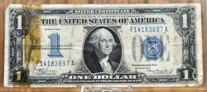 1934 1 Dollar Silver Certificate - XF - Fr#1606 - Funny Back Note - 1934 One Dollar Silver Cert.