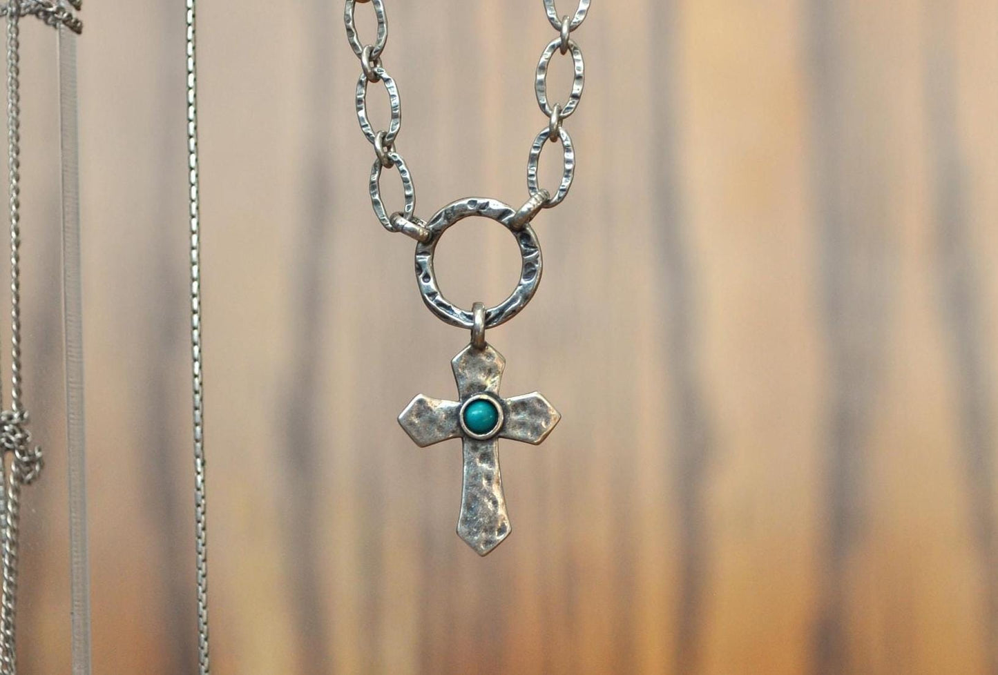 Rare Israeli Blue Opal Didae Shablool 925 Sterling Silver Pendant - 22 mm - Israeli Didae Shablool Pendant - Damaged Clasp