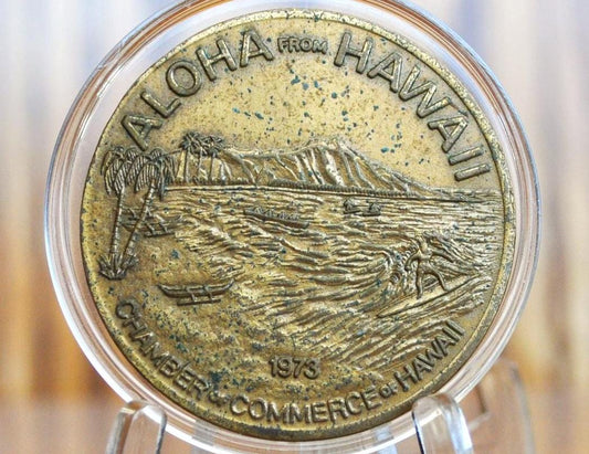 Hawaii Honolulu Dollars - Chamber of Commerce Hawaii - Waikiki Beach - Collectible Exonumia -