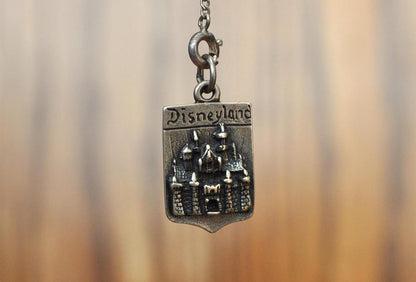 Vintage Sterling Silver Disney Land Charm, Stamped "Sterling" & "W.D.P - Walt Disney Properties"- Collectible Vintage Disney Charm!