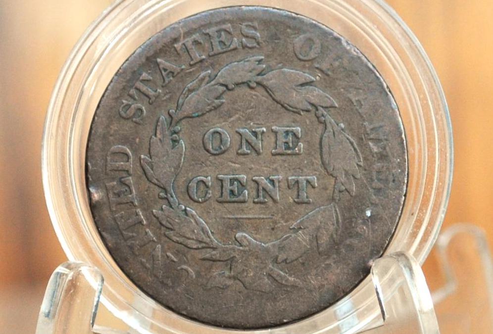 1825 Matron Head Large Cent - Better Date! - 1825 Liberty Head Cent - 1825 US Large Cent - Matron Head 1816 to 1835