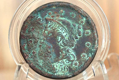 1856 Braided Hair Large Cent - Choose by Coin - 1856 Coronet Large Cent - 1856 US Cent, 1856 Large Cent