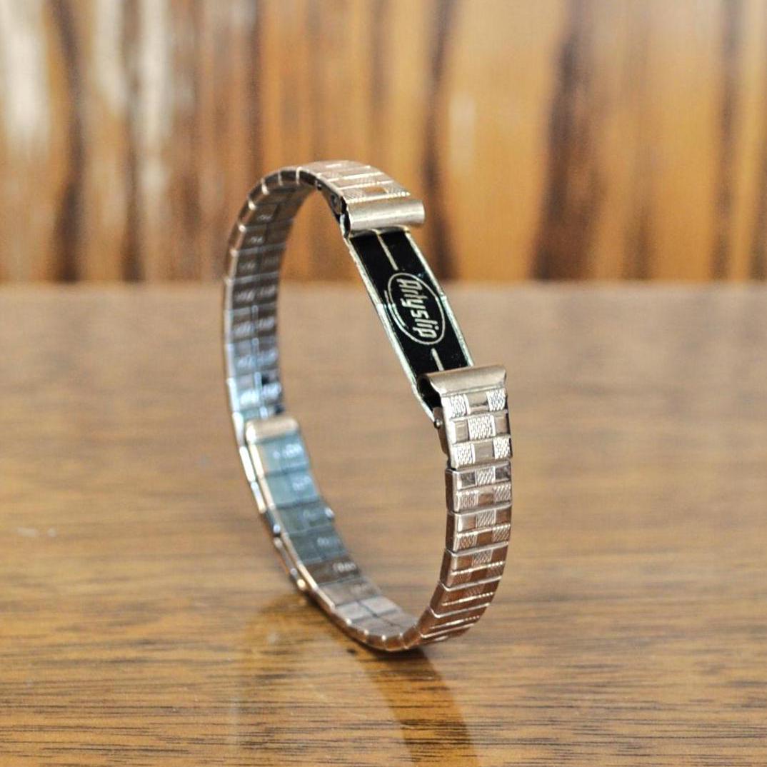 Vintage Artyslip 8mm Gold-Toned Ladies Cocktail Watch Band Cuff - New Old Stock, In Box - West Germany - Awesome Boxed Artyslip Watch Band