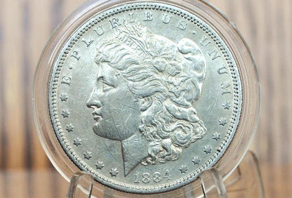 1884-S Morgan Silver Dollar - Choose by Grade / Condition - Semi-Key Date - San Francisco Mint 1884 S Mint Morgan Dollar 1884S, Low Mintage